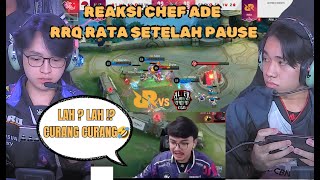 CHEF ADE KAGET RRQ RATA SETELAH META PAUSE  REAKSI MAS ADESET1AWAN RRQ HOSHI VS ALTER EGO MATCH 2 [upl. by Laise940]