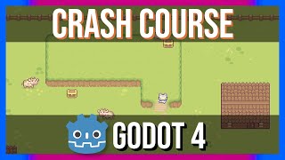 Godot 4 Crash Course for Beginners  GameDev 2D Top Down Tutorial [upl. by Ydissac]