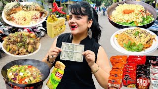 Living on Rs 1000 for 24 Hours Challenge  Food Challenge Mumbai [upl. by Ruddy]