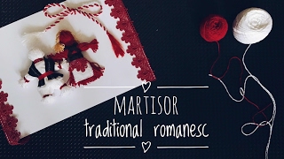 Martisor traditional romanesc  Tutorial [upl. by Fujio]