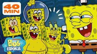 Bob Esponja  Animales salvajes y criaturas de los NUEVOS episodios  Bob Esponja en Español [upl. by Ramsa]