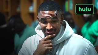 Hulu  Live TV  Word Travels Fast with Jalen Hurts  Hulu [upl. by Ynor755]