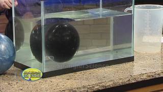 Floating Bowling Balls  Cool Science Experiment [upl. by Bolen]