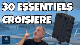 30 ESSENTIELS POUR VOTRE CROISIERE  CRUISE ESSENTIALS 2024 [upl. by Phillane7]