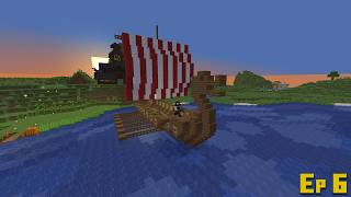 Episode 6 Ship of Artwork  Minecraft Lets Play [upl. by Hachman]