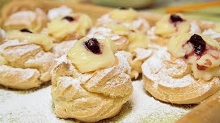 ZEPPOLE di SAN GIUSEPPE  RICETTA [upl. by Oiragelo177]