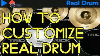 HOW TO CUSTOMIZE REAL DRUM [upl. by Tien]