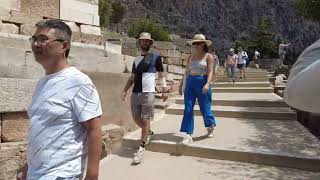 NEW 4K  Delphi Archeological Site or dɛlfaɪ or dɛlfi or Δελφοί  Delphi Greece  ECTV [upl. by Powe]