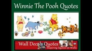 Winnie The Pooh Quotes [upl. by Aloeda]