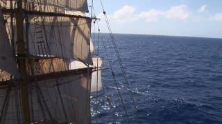 Sailing on board Bark EUROPA 2 [upl. by Erret526]