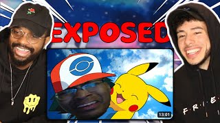 HE DIDNT HAVE TO DO ASH LIKE THAT 😂🤣  BERLEEZY  POKEMON EXPOSED  REACTION [upl. by Missi]