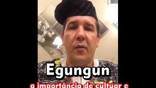 Egungun a importância de cultuar e honrar nossos ancestrais  Repost Live do Facebook 3 [upl. by Patsis]