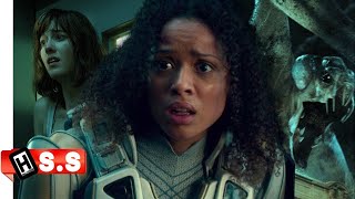 The Cloverfield Paradox 2018 Netflix SciFi Movie explained in Hindi amp Urdu [upl. by Nally498]