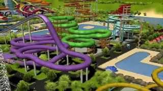 RCT3 Roller Coaster Tycoon 3 Waterworld [upl. by Zipnick618]