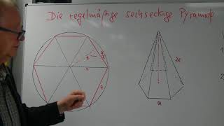 Die gleichmäßige sechseckige Pyramide [upl. by Tadd]