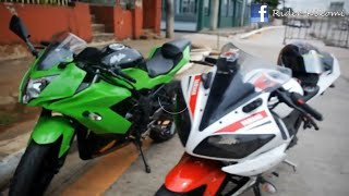 Kawasaki Ninja 250sL amp Yamaha R15 v20 WalkAround  Philippines [upl. by Jd]