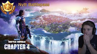 Nytt Battlepass Första reaktionen i Fortnite Chapter 4 [upl. by Seppala]