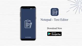 Notepad  Text Editor  Android App on Google Play [upl. by Mathilda]