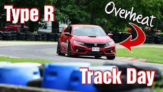 FK8 Civic Type R track day Some issues revealed [upl. by Nednerb]