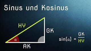 Sinus und Kosinus einfach erklärt Einführung [upl. by Jago]