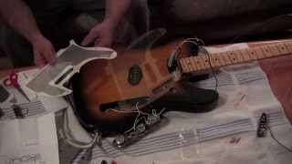 Installing Tex Mex pickups on Telecaster [upl. by Celene995]