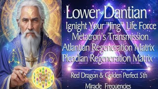 Ignite Your “JING” Life Force Lower Dantian Metatrons Cube Transmission [upl. by Llemrej779]