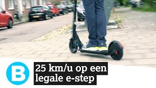 Deze elektrische step is wél legaal ideaal voor woonwerkverkeer [upl. by Selmner]