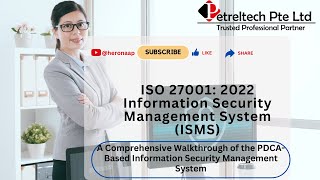 ISO 27001 A Comprehensive Walkthrough of PDCABased Information Security Management System Part 3 [upl. by Bevin144]