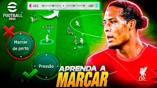 REVELADO como MARCAR CORRETAMENTE no Efootball 2024 Mobile [upl. by Yrogreg]