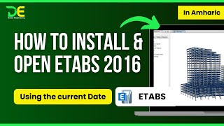 HOW TO INSTALL ETABS 2016 SOFTWARE [upl. by Ymmor]