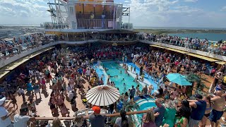 Carnival Mardi Gras  Full Cruise Ship Experience [upl. by Idnic]