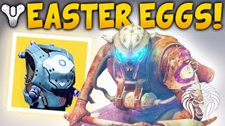 Destiny 2 EASTER EGGS amp SECRETS Tower Ball Marauders Twilight Garrison Raid Door amp Teleporters [upl. by Kally]