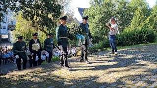 Schützenfest Olpe 2024  Kranzniederlegung am Ehrenmal 22 Juli 2024 [upl. by Ives]