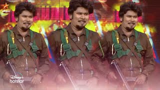 The GOAT of Vijay TV Ramar😂😂  Vijay Star Jodigal [upl. by Kendy]