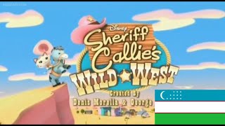 Sheriff Callie’s Wild West  Theme Song Uzbek Title Narration [upl. by Hogen]