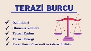 Terazi Burcu Özellikleri Olumsuz Yönleri Terazi Kadını ve Erkeğinin Tipik Özellikleri Ünlüleri [upl. by Carew319]