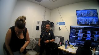 Body cam woman stealing at Walmart with her kids with 3k cash in her pocket [upl. by Anuhsal]