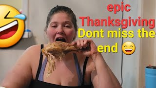 Thanksgiving mukbang [upl. by Saire]