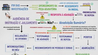 Procedimento Sumário  PROCESSO e PROCEDIMENTOS em PROCESSO PENAL  Aula 09 [upl. by Uriisa]