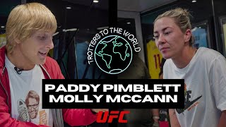 Paddy Pimblett amp Molly McCann Visit The Penthouse ahead of UFC London  Trotters Jewellers [upl. by Sihunn]