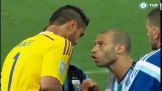 Mascherano  Romero  Hoy hoy te convertis conviertes en heroe  Today you become a hero [upl. by Jacki726]