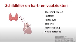 Webinar Schildklier en het hart [upl. by Dammahum262]