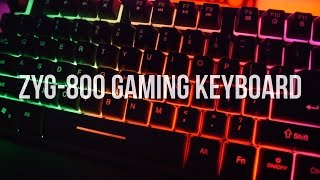 A 25 Dollar Gaming Keyboard  ZYG800 Backlit Gaming Keyboard [upl. by Nahtanoj659]