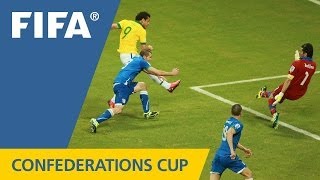 Italy 24 Brazil  FIFA Confederations Cup 2013  Match Highlights [upl. by Emilia]