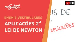 Segunda Lei de Newton  Exemplo 2  ENEM e Vestibulares  Me Salva [upl. by Keefe]