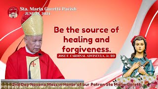 BE THE SOURCE OF HEALING AND FORIGIVENESS Homily of  Jose F Cardinal Advincula DD June 287am [upl. by Ariday]