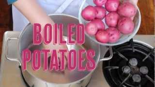 How to Boil Potatoes [upl. by Odnomyar]