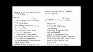 LEuridice the earliest surviving opera original version complete [upl. by Ploss]