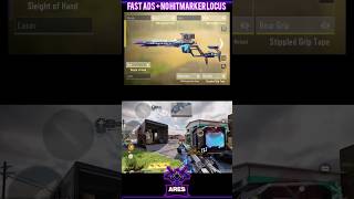 FAST ADS  NO HITMARKER LOCUS Gunsmith Setup BEST LOCUS Loadout LOCUS Attachments CODM [upl. by Linehan]