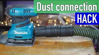 Makita  Festool dust extraction hack  simple and cheap [upl. by Pate]